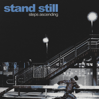 Stand Still - Steps Ascending PRE-ORDER sky blue with white & grey splatter LP