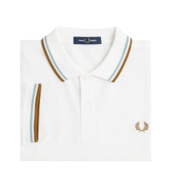 Fred Perry - Twin Tipped Polo Shirt M3600 snow...