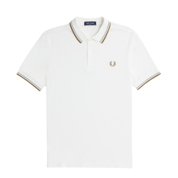 Fred Perry - Twin Tipped Polo Shirt M3600 snow...