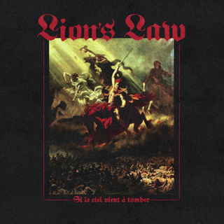 Lions Law - Si Le Ciel Vient  Tomber black LP