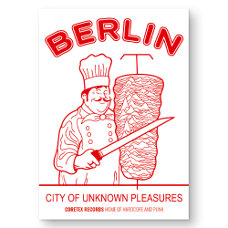 Berlin - City Of Unknown Pleasures Sticker