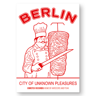 Berlin - City Of Unknown Pleasures Sticker Sticker