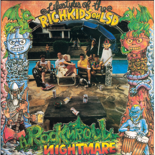 Rich Kids On LSD - RockNRoll Nightmare green orange LP