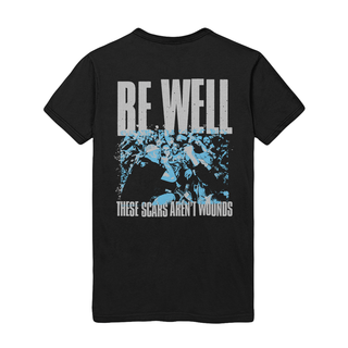 Be Well - Scars T-Shirt black PRE-ORDER S