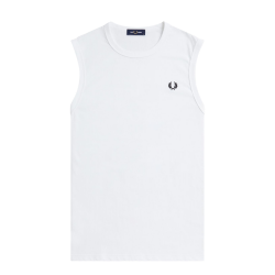 Fred Perry - Crew Neck Vest M7777 white 100