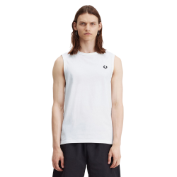 Fred Perry - Crew Neck Vest M7777 white 100