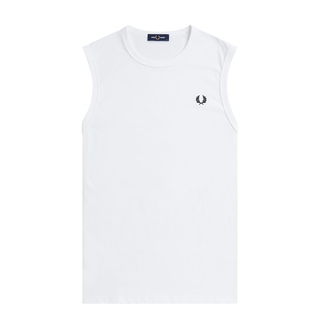 Fred Perry - Crew Neck Vest M7777 white 100 XL
