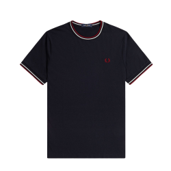 Fred Perry - Twin Tipped T-Shirt M1588 navy/snow...