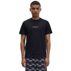 Fred Perry - Embroidered T-Shirt M4580 black 102