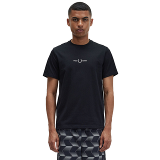 Fred Perry - Embroidered T-Shirt M4580 black 102 M