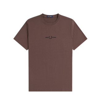 Fred Perry - Embroidered T-Shirt M4580 carrington brick U53 M