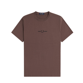 Fred Perry - Embroidered T-Shirt M4580 carrington brick U53 XL