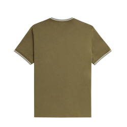 Fred Perry - Twin Tipped T-Shirt M1588 uniform green/snow...