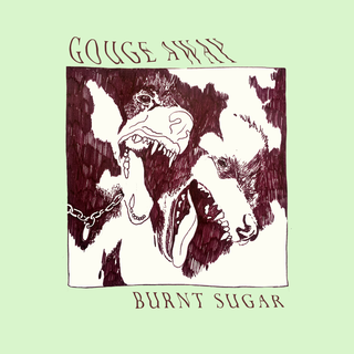 Gouge Away - Burnt Sugar cloudy bone clear LP