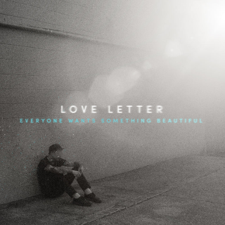 Love Letter - Everyone Wants Something Beautiful sea blue smash LP