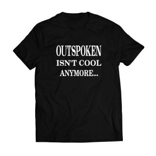 Outspoken - Isnt Cool Anymore... T-Shirt black