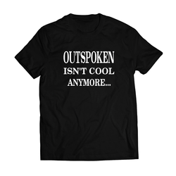 Outspoken - Isnt Cool Anymore... T-Shirt black 