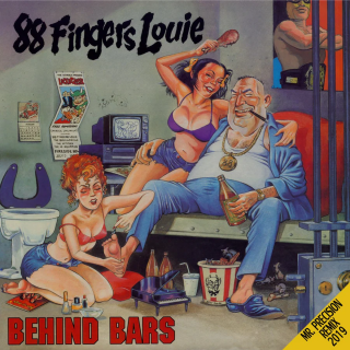 88 Fingers Louie - Behind Bars: Mr. Precision Remix 2019 red LP