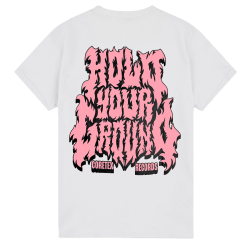 Coretex - Hold Your Ground T-Shirt white-pink XXXL