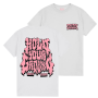 Coretex - Hold Your Ground T-Shirt white-pink XXXL