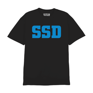 SSD - Logo T-Shirt black blue PRE-ORDER