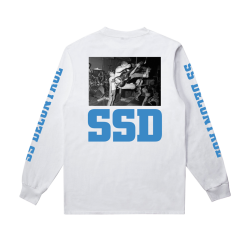 SSD - Like Glue Like Crew Longsleeve white