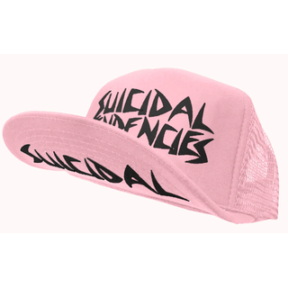 Suicidal Tendencies - Classic OG Flip Up Hat black on pink