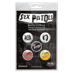 Sex Pistols - Never Mind The Bollocks Button Badge Pack