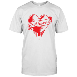 Cock Sparrer - Heart T-Shirt white