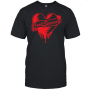 Cock Sparrer - Heart T-Shirt black