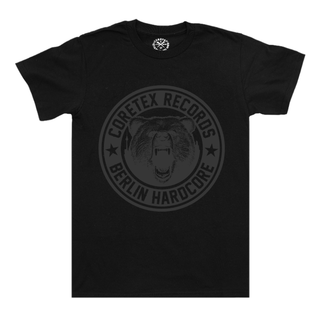Coretex - Bear T-Shirt black-black