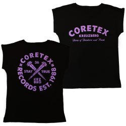 Coretex - Nails Ladies Basic T-Shirt black-purple