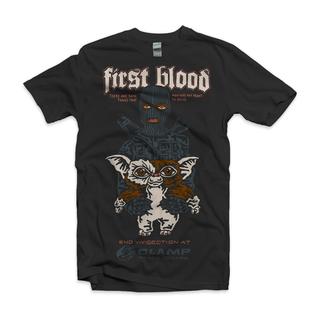 First Blood - Blood Gremlins Gizmo T-Shirt black