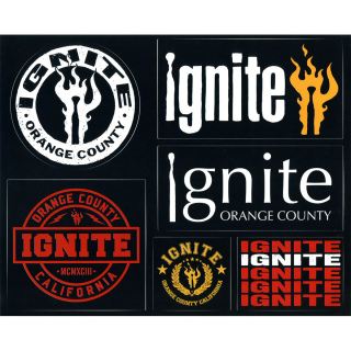 Ignite - Logo Sticker Pack