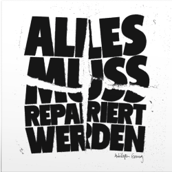 Antilopen Gang - Alles Muss Repariert Werden black 2LP