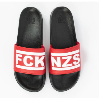 FCK NZS - Logo Badelatschen red