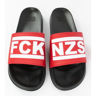 FCK NZS - Logo Badelatschen red