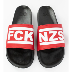 FCK NZS - Logo Badelatschen red