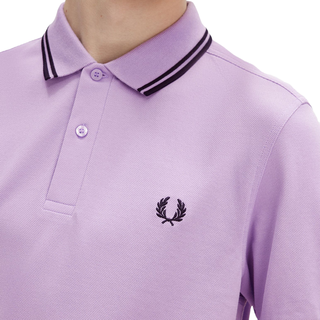Fred Perry - Twin Tipped Polo Shirt M3600 ultra violet/navy/navy W51