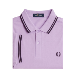 Fred Perry - Twin Tipped Polo Shirt M3600 ultra violet/navy/navy W51