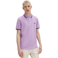 Fred Perry - Twin Tipped Polo Shirt M3600 ultra violet/navy/navy W51