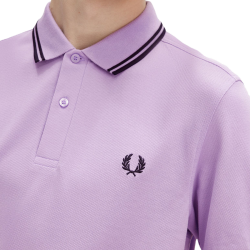 Fred Perry - Twin Tipped Polo Shirt M3600 ultra violet/navy/navy W51