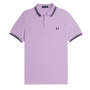 Fred Perry - Twin Tipped Polo Shirt M3600 ultra violet/navy/navy W51