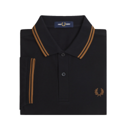 Fred Perry - Twin Tipped Polo Shirt M3600 black/shaded...