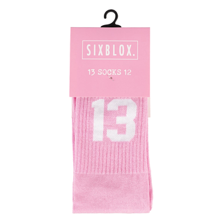 Sixblox. - 1312 Socks pink/white