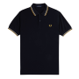 Fred Perry - Twin Tipped Polo Shirt M3600 navy/ecru/honeycomb W53