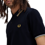 Fred Perry - Twin Tipped Polo Shirt M3600 navy/ecru/honeycomb W53