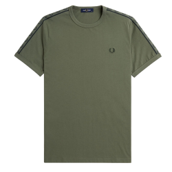 Fred Perry - Contrast Tape Ringer T-Shirt M4613 laurel...