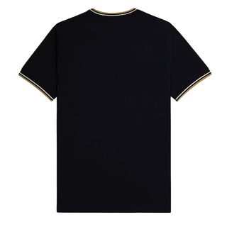 Fred Perry - Twin Tipped T-Shirt M1588 navy/ecru/honeycomb W53