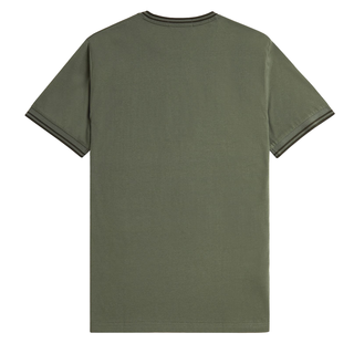 Fred Perry - Twin Tipped T-Shirt M1588 laurel wreath green/night green W49